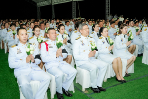 มรภ.เทพสตรี ร่วมพิธีเชิญพุ่มดอกบัวประดิษฐ์ไปถวายสักการะพระศรีมหาโพธิทศมราชบพิตรประจำจังหวัดลพบุรี และร่วมพิธีเดินประทักษิณรอบพระศรีมหาโพธิทศมราชบพิตร เนื่องในวันวิสาขบูชา ประจำปีพุทธศักราช 2569