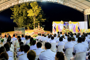 มรภ.เทพสตรี ร่วมพิธีเชิญพุ่มดอกบัวประดิษฐ์ไปถวายสักการะพระศรีมหาโพธิทศมราชบพิตรประจำจังหวัดลพบุรี และร่วมพิธีเดินประทักษิณรอบพระศรีมหาโพธิทศมราชบพิตร เนื่องในวันวิสาขบูชา ประจำปีพุทธศักราช 2569