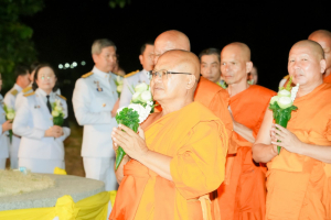 มรภ.เทพสตรี ร่วมพิธีเชิญพุ่มดอกบัวประดิษฐ์ไปถวายสักการะพระศรีมหาโพธิทศมราชบพิตรประจำจังหวัดลพบุรี และร่วมพิธีเดินประทักษิณรอบพระศรีมหาโพธิทศมราชบพิตร เนื่องในวันวิสาขบูชา ประจำปีพุทธศักราช 2569
