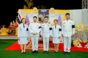 มรภ.เทพสตรี ร่วมพิธีเชิญพุ่มดอกบัวประดิษฐ์ไปถวายสักการะพระศรีมหาโพธิทศมราชบพิตรประจำจังหวัดลพบุรี และร่วมพิธีเดินประทักษิณรอบพระศรีมหาโพธิทศมราชบพิตร เนื่องในวันวิสาขบูชา ประจำปีพุทธศักราช 2569