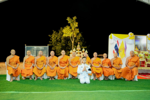 มรภ.เทพสตรี ร่วมพิธีเชิญพุ่มดอกบัวประดิษฐ์ไปถวายสักการะพระศรีมหาโพธิทศมราชบพิตรประจำจังหวัดลพบุรี และร่วมพิธีเดินประทักษิณรอบพระศรีมหาโพธิทศมราชบพิตร เนื่องในวันวิสาขบูชา ประจำปีพุทธศักราช 2569