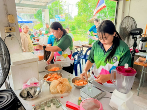 มรภ.เทพสตรี เดินหน้าวิศวกรสังคม ลงพื้นที่บ้านท่าดินดำ แปรรูปแคนตาลูปตกเกรด เพิ่มมูลค่าสร้างรายได้สู่ชุมชนอย่างยั่งยืน