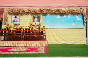 มรภ.เทพสตรี ร่วมกิจกรรมจิตอาสาพัฒนาเนื่องในโอกาสพระราชพิธีมหามงคลเฉลิมพระชนมพรรษา 4 รอบ สมเด็จพระนางเจ้าฯ พระบรมราชินี