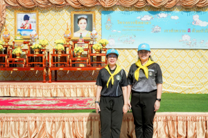 มรภ.เทพสตรี ร่วมกิจกรรมจิตอาสาพัฒนาเนื่องในโอกาสพระราชพิธีมหามงคลเฉลิมพระชนมพรรษา 4 รอบ สมเด็จพระนางเจ้าฯ พระบรมราชินี