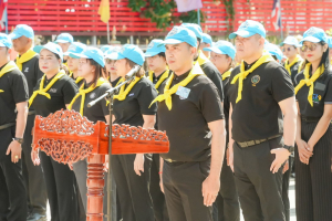 มรภ.เทพสตรี ร่วมกิจกรรมจิตอาสาพัฒนาเนื่องในโอกาสพระราชพิธีมหามงคลเฉลิมพระชนมพรรษา 4 รอบ สมเด็จพระนางเจ้าฯ พระบรมราชินี