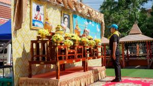 มรภ.เทพสตรี ร่วมกิจกรรมจิตอาสาพัฒนาเนื่องในโอกาสพระราชพิธีมหามงคลเฉลิมพระชนมพรรษา 4 รอบ สมเด็จพระนางเจ้าฯ พระบรมราชินี