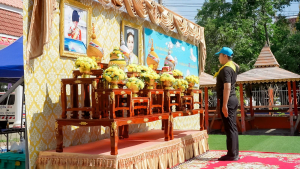 มรภ.เทพสตรี ร่วมกิจกรรมจิตอาสาพัฒนาเนื่องในโอกาสพระราชพิธีมหามงคลเฉลิมพระชนมพรรษา 4 รอบ สมเด็จพระนางเจ้าฯ พระบรมราชินี