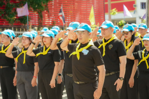 มรภ.เทพสตรี ร่วมกิจกรรมจิตอาสาพัฒนาเนื่องในโอกาสพระราชพิธีมหามงคลเฉลิมพระชนมพรรษา 4 รอบ สมเด็จพระนางเจ้าฯ พระบรมราชินี