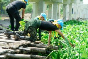 มรภ.เทพสตรี ร่วมกิจกรรมจิตอาสาพัฒนาเนื่องในโอกาสพระราชพิธีมหามงคลเฉลิมพระชนมพรรษา 4 รอบ สมเด็จพระนางเจ้าฯ พระบรมราชินี