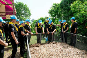 มรภ.เทพสตรี ร่วมกิจกรรมจิตอาสาพัฒนาเนื่องในโอกาสพระราชพิธีมหามงคลเฉลิมพระชนมพรรษา 4 รอบ สมเด็จพระนางเจ้าฯ พระบรมราชินี