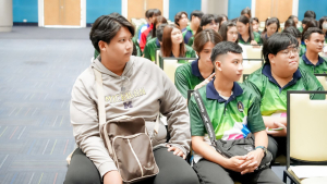 กองพัฒนานักศึกษา สนอ. มรภ.เทพสตรี จัดโครงการติดอาวุธทางปัญญาพัฒนา Soft Skills นักศึกษา ด้วยกระบวนการวิศวกรสังคม ประจำปีงบประมาณ พ.ศ. 2569 ครั้งที่ 1