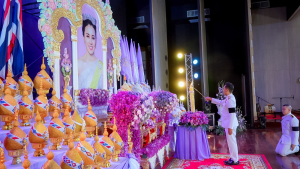 มรภ.เทพสตรี ร่วมงานเฉลิมพระเกียรติ เนื่องในโอกาสพระราชพิธีมหามงคลเฉลิมพระชนมพรรษา 4 รอบ สมเด็จพระนางเจ้าฯ พระบรมราชินี 3 มิถุนายน 2569