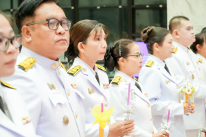 มรภ.เทพสตรี ร่วมงานเฉลิมพระเกียรติ เนื่องในโอกาสพระราชพิธีมหามงคลเฉลิมพระชนมพรรษา 4 รอบ สมเด็จพระนางเจ้าฯ พระบรมราชินี 3 มิถุนายน 2569