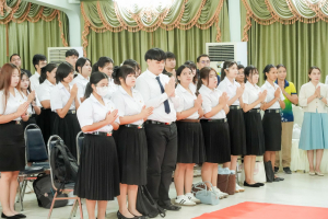 คณะวิทยาศาสตร์ฯ มรภ.เทพสตรี จัดปฐมนิเทศและผูกข้อมือรับขวัญนักศึกษาชั้นปีที่ 1 ประจำปีการศึกษา 2569