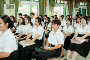 คณะวิทยาศาสตร์ฯ มรภ.เทพสตรี จัดปฐมนิเทศและผูกข้อมือรับขวัญนักศึกษาชั้นปีที่ 1 ประจำปีการศึกษา 2569