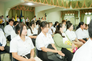คณะวิทยาศาสตร์ฯ มรภ.เทพสตรี จัดปฐมนิเทศและผูกข้อมือรับขวัญนักศึกษาชั้นปีที่ 1 ประจำปีการศึกษา 2569