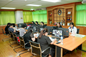 งานมาตรฐานและประกันคุณภาพการศึกษา กองนโยบายและแผน สนอ. มรภ.เทพสตรี จัดตรวจประเมินคุณภาพการศึกษาภายใน ระดับหลักสูตร ตามเกณฑ์ AUN-QA ประจำปีการศึกษา 2568