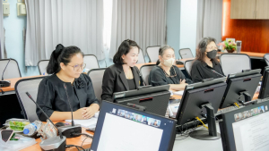 งานมาตรฐานและประกันคุณภาพการศึกษา กองนโยบายและแผน สนอ. มรภ.เทพสตรี จัดตรวจประเมินคุณภาพการศึกษาภายใน ระดับหลักสูตร ตามเกณฑ์ AUN-QA ประจำปีการศึกษา 2568