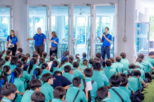 โรงเรียนสาธิต มรภ.เทพสตรี นำนักเรียน ม.2 และ ม.5 เปิดโลกทัศน์นอกห้องเรียน ณ ศูนย์การเรียนรู้ กฟผ. นนทบุรี มุ่งสร้างแรงบันดาลใจด้านพลังงานและสิ่งแวดล้อม