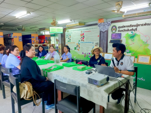 ศูนย์ส่งเสริมการจัดการศึกษาตามพระบรมราโชบาย มรภ.เทพสตรี ต้อนรับคณะครูโรงเรียนวัดเขาหนีบ ศึกษาดูงานศาสตร์พระราชาสู่การปฏิบัติจริง ขับเคลื่อนการพัฒนาท้องถิ่น