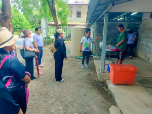 ศูนย์ส่งเสริมการจัดการศึกษาตามพระบรมราโชบาย มรภ.เทพสตรี ต้อนรับคณะครูโรงเรียนวัดเขาหนีบ ศึกษาดูงานศาสตร์พระราชาสู่การปฏิบัติจริง ขับเคลื่อนการพัฒนาท้องถิ่น