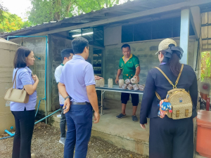 ศูนย์ส่งเสริมการจัดการศึกษาตามพระบรมราโชบาย มรภ.เทพสตรี ต้อนรับคณะครูโรงเรียนวัดเขาหนีบ ศึกษาดูงานศาสตร์พระราชาสู่การปฏิบัติจริง ขับเคลื่อนการพัฒนาท้องถิ่น