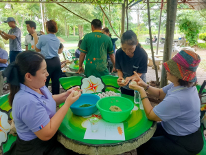 ศูนย์ส่งเสริมการจัดการศึกษาตามพระบรมราโชบาย มรภ.เทพสตรี ต้อนรับคณะครูโรงเรียนวัดเขาหนีบ ศึกษาดูงานศาสตร์พระราชาสู่การปฏิบัติจริง ขับเคลื่อนการพัฒนาท้องถิ่น