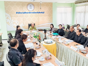 อธิการบดี มรภ.เทพสตรี ร่วมการประชุมคณะอนุกรรมการขับเคลื่อนนโยบายและจุดเน้นของกระทรวงศึกษาธิการ จ.สิงห์บุรี ครั้งที่ 1/2569