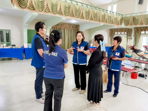 มรภ.เทพสตรี ร่วมกับ ภาคบริการโลหิตแห่งชาติที่ 2 จัดกิจกรรมบริจาคโลหิต ถวายเป็นพระราชกุศลแด่ สมเด็จพระนางเจ้าฯ พระบรมราชินี