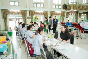 มรภ.เทพสตรี ร่วมกับ ภาคบริการโลหิตแห่งชาติที่ 2 จัดกิจกรรมบริจาคโลหิต ถวายเป็นพระราชกุศลแด่ สมเด็จพระนางเจ้าฯ พระบรมราชินี