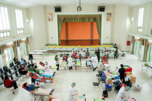 มรภ.เทพสตรี ร่วมกับ ภาคบริการโลหิตแห่งชาติที่ 2 จัดกิจกรรมบริจาคโลหิต ถวายเป็นพระราชกุศลแด่ สมเด็จพระนางเจ้าฯ พระบรมราชินี
