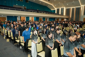 มรภ.เทพสตรี จัดประชุมใหญ่บุคลากร ประจำภาคการศึกษาที่ 1 ปีการศึกษา 2569 ร่วมน้อมถวายความอาลัย สมเด็จพระเจ้าลูกเธอ เจ้าฟ้าพัชรกิตติยาภาฯ และมอบรางวัลเชิดชูเกียรติบุคลากร