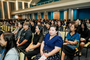 มรภ.เทพสตรี จัดประชุมใหญ่บุคลากร ประจำภาคการศึกษาที่ 1 ปีการศึกษา 2569 ร่วมน้อมถวายความอาลัย สมเด็จพระเจ้าลูกเธอ เจ้าฟ้าพัชรกิตติยาภาฯ และมอบรางวัลเชิดชูเกียรติบุคลากร