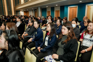 มรภ.เทพสตรี จัดประชุมใหญ่บุคลากร ประจำภาคการศึกษาที่ 1 ปีการศึกษา 2569 ร่วมน้อมถวายความอาลัย สมเด็จพระเจ้าลูกเธอ เจ้าฟ้าพัชรกิตติยาภาฯ และมอบรางวัลเชิดชูเกียรติบุคลากร