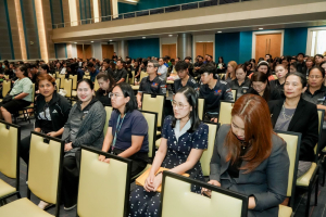 มรภ.เทพสตรี จัดประชุมใหญ่บุคลากร ประจำภาคการศึกษาที่ 1 ปีการศึกษา 2569 ร่วมน้อมถวายความอาลัย สมเด็จพระเจ้าลูกเธอ เจ้าฟ้าพัชรกิตติยาภาฯ และมอบรางวัลเชิดชูเกียรติบุคลากร