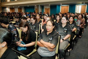 มรภ.เทพสตรี จัดประชุมใหญ่บุคลากร ประจำภาคการศึกษาที่ 1 ปีการศึกษา 2569 ร่วมน้อมถวายความอาลัย สมเด็จพระเจ้าลูกเธอ เจ้าฟ้าพัชรกิตติยาภาฯ และมอบรางวัลเชิดชูเกียรติบุคลากร