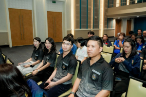 มรภ.เทพสตรี จัดประชุมใหญ่บุคลากร ประจำภาคการศึกษาที่ 1 ปีการศึกษา 2569 ร่วมน้อมถวายความอาลัย สมเด็จพระเจ้าลูกเธอ เจ้าฟ้าพัชรกิตติยาภาฯ และมอบรางวัลเชิดชูเกียรติบุคลากร