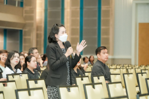 มรภ.เทพสตรี จัดประชุมใหญ่บุคลากร ประจำภาคการศึกษาที่ 1 ปีการศึกษา 2569 ร่วมน้อมถวายความอาลัย สมเด็จพระเจ้าลูกเธอ เจ้าฟ้าพัชรกิตติยาภาฯ และมอบรางวัลเชิดชูเกียรติบุคลากร