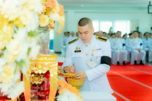 มรภ.เทพสตรี ร่วมพิธีถวายน้ำสรงพระศพเบื้องหน้าพระรูป สมเด็จพระเจ้าลูกเธอ เจ้าฟ้าพัชรกิติยาภาฯ น้อมรำลึกในพระกรุณาธิคุณ