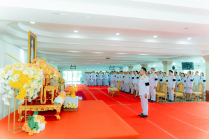 มรภ.เทพสตรี ร่วมพิธีถวายน้ำสรงพระศพเบื้องหน้าพระรูป สมเด็จพระเจ้าลูกเธอ เจ้าฟ้าพัชรกิติยาภาฯ น้อมรำลึกในพระกรุณาธิคุณ