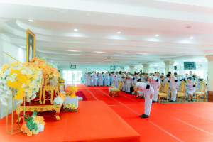 มรภ.เทพสตรี ร่วมพิธีถวายน้ำสรงพระศพเบื้องหน้าพระรูป สมเด็จพระเจ้าลูกเธอ เจ้าฟ้าพัชรกิติยาภาฯ น้อมรำลึกในพระกรุณาธิคุณ