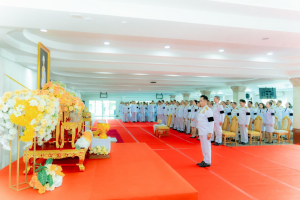 มรภ.เทพสตรี ร่วมพิธีถวายน้ำสรงพระศพเบื้องหน้าพระรูป สมเด็จพระเจ้าลูกเธอ เจ้าฟ้าพัชรกิติยาภาฯ น้อมรำลึกในพระกรุณาธิคุณ