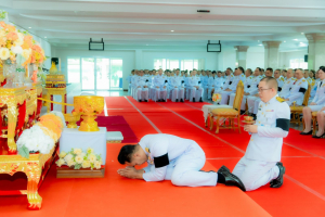 มรภ.เทพสตรี ร่วมพิธีถวายน้ำสรงพระศพเบื้องหน้าพระรูป สมเด็จพระเจ้าลูกเธอ เจ้าฟ้าพัชรกิติยาภาฯ น้อมรำลึกในพระกรุณาธิคุณ
