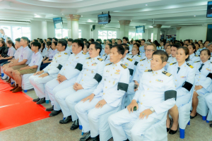 มรภ.เทพสตรี ร่วมพิธีถวายน้ำสรงพระศพเบื้องหน้าพระรูป สมเด็จพระเจ้าลูกเธอ เจ้าฟ้าพัชรกิติยาภาฯ น้อมรำลึกในพระกรุณาธิคุณ