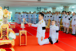 มรภ.เทพสตรี ร่วมพิธีถวายน้ำสรงพระศพเบื้องหน้าพระรูป สมเด็จพระเจ้าลูกเธอ เจ้าฟ้าพัชรกิติยาภาฯ น้อมรำลึกในพระกรุณาธิคุณ