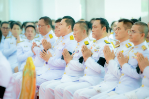 มรภ.เทพสตรี ร่วมพิธีถวายน้ำสรงพระศพเบื้องหน้าพระรูป สมเด็จพระเจ้าลูกเธอ เจ้าฟ้าพัชรกิติยาภาฯ น้อมรำลึกในพระกรุณาธิคุณ