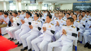 มรภ.เทพสตรี ร่วมพิธีถวายน้ำสรงพระศพเบื้องหน้าพระรูป สมเด็จพระเจ้าลูกเธอ เจ้าฟ้าพัชรกิติยาภาฯ น้อมรำลึกในพระกรุณาธิคุณ