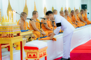 มรภ.เทพสตรี ร่วมพิธีถวายน้ำสรงพระศพเบื้องหน้าพระรูป สมเด็จพระเจ้าลูกเธอ เจ้าฟ้าพัชรกิติยาภาฯ น้อมรำลึกในพระกรุณาธิคุณ