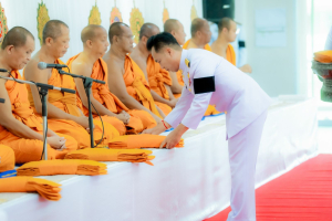 มรภ.เทพสตรี ร่วมพิธีถวายน้ำสรงพระศพเบื้องหน้าพระรูป สมเด็จพระเจ้าลูกเธอ เจ้าฟ้าพัชรกิติยาภาฯ น้อมรำลึกในพระกรุณาธิคุณ