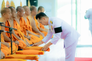 มรภ.เทพสตรี ร่วมพิธีถวายน้ำสรงพระศพเบื้องหน้าพระรูป สมเด็จพระเจ้าลูกเธอ เจ้าฟ้าพัชรกิติยาภาฯ น้อมรำลึกในพระกรุณาธิคุณ